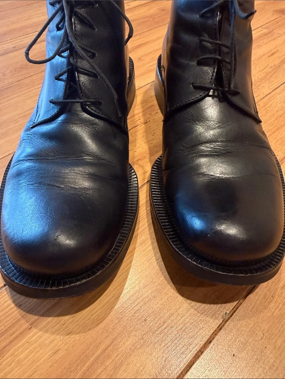 Kenneth Cole Collection Italian Leather Chukka Boots Black